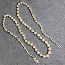 19” Graduated Pearl Necklace