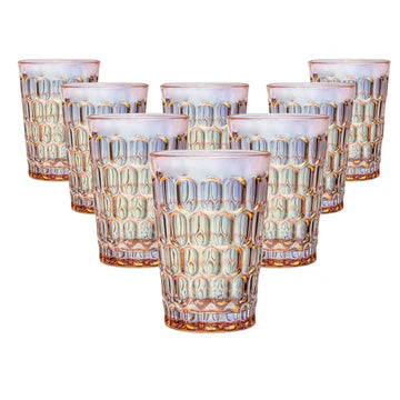 REX CLEAR Highball Glasses /Set of 4/ Clear