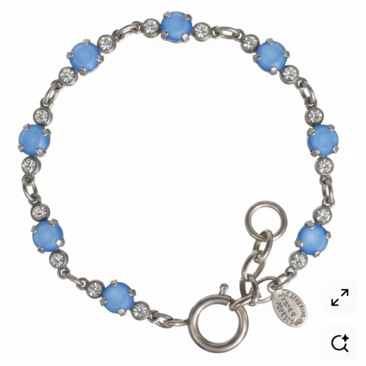 Catherine Popesco Petite Stone Crystal Bracelet