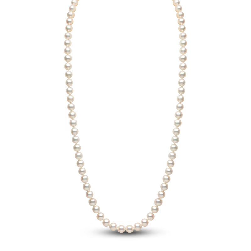 6mm Freshwater Pearl Necklace 24”