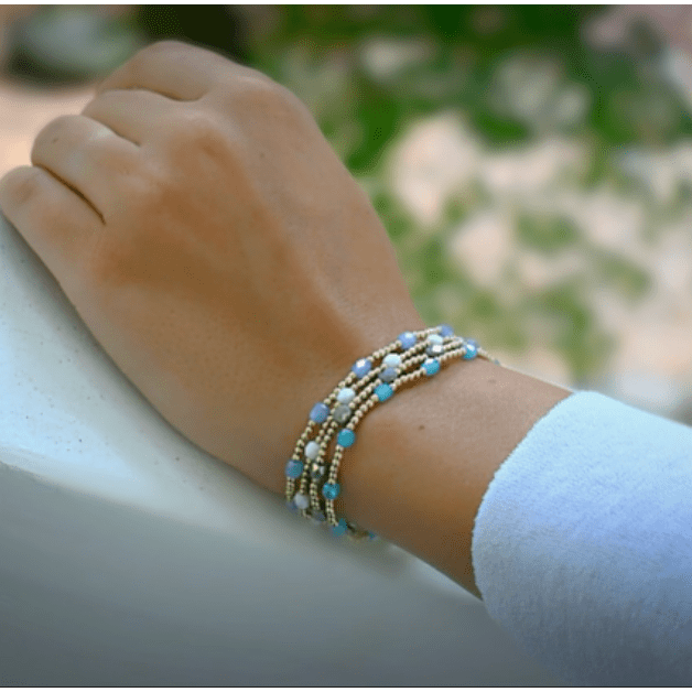 The Key West Bracelet in Blue