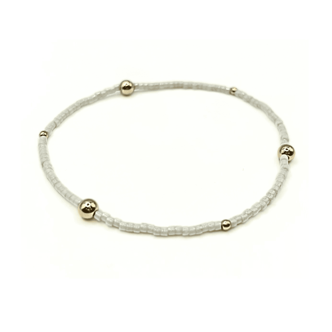 Erin Gray - Game Day Gold-Filled & Seed Bead Waterproof Bracelet Collection