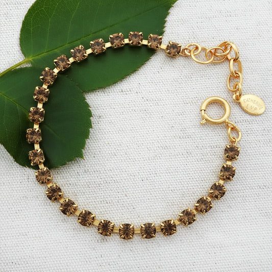 Small Black Diamond Lux Bracelet