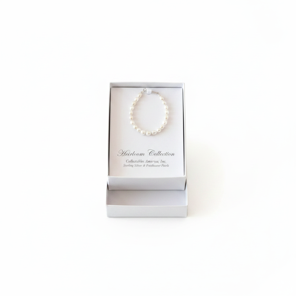 Rice Pearl Bracelet- 6 inch