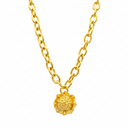 Sunflower Necklace